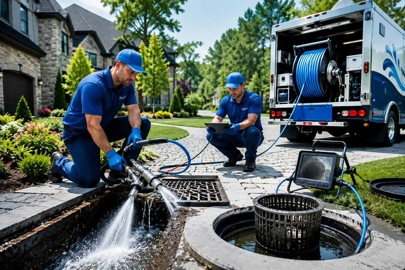 Local outdoor drain cleaning professionals in Long Lake, MI